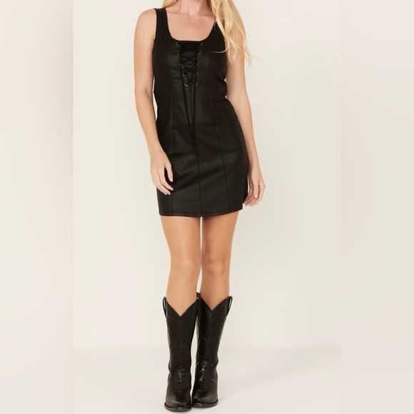 Idyllwind Black Ruched Sheath Mini Dress - Picture 10 of 13